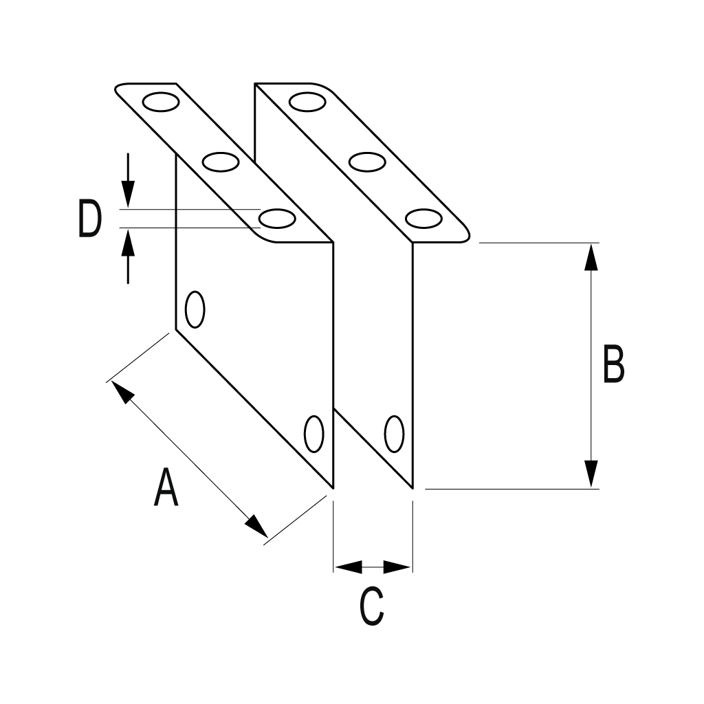 RONSTAN RF51712, Austrittsblock (Ø50 mm)